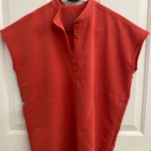 Fig Rafaela Oversized XS coral top